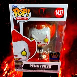 Pennywise specialty series funko # 1437 (nib) With Pop Protector